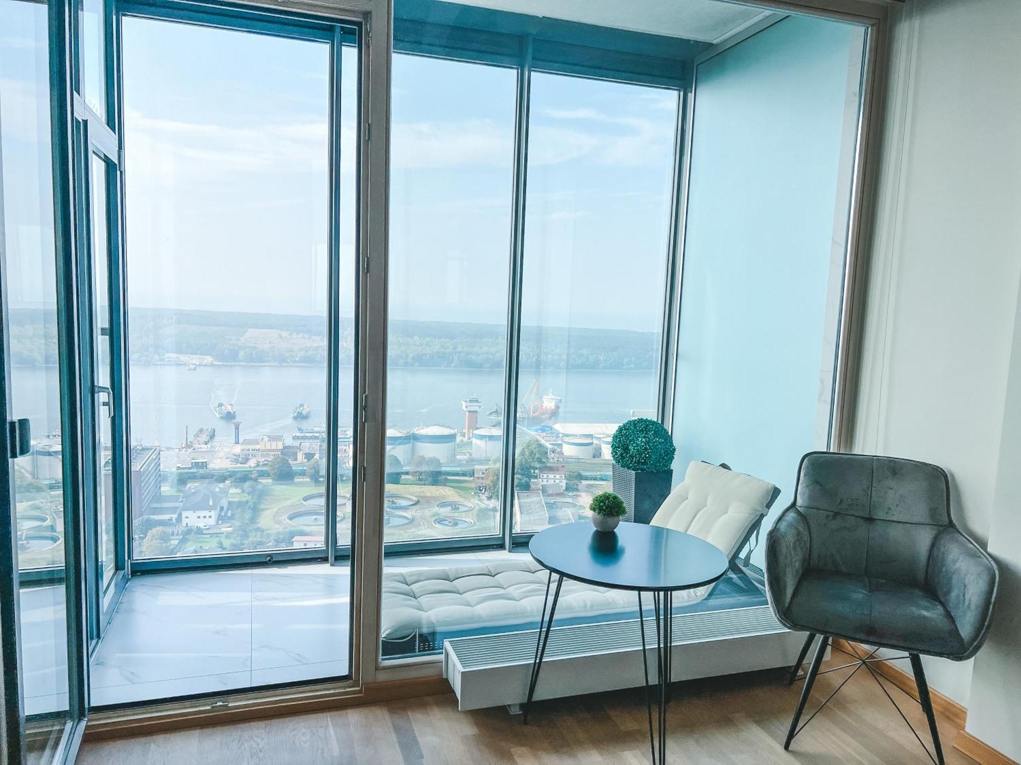 Up 34 Floor Apartments Klaipėda Kültér fotó